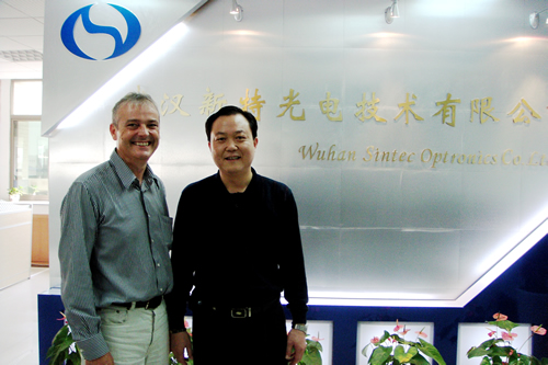 法國(guó)Manlight公司董事長(zhǎng)訪問(wèn)我司